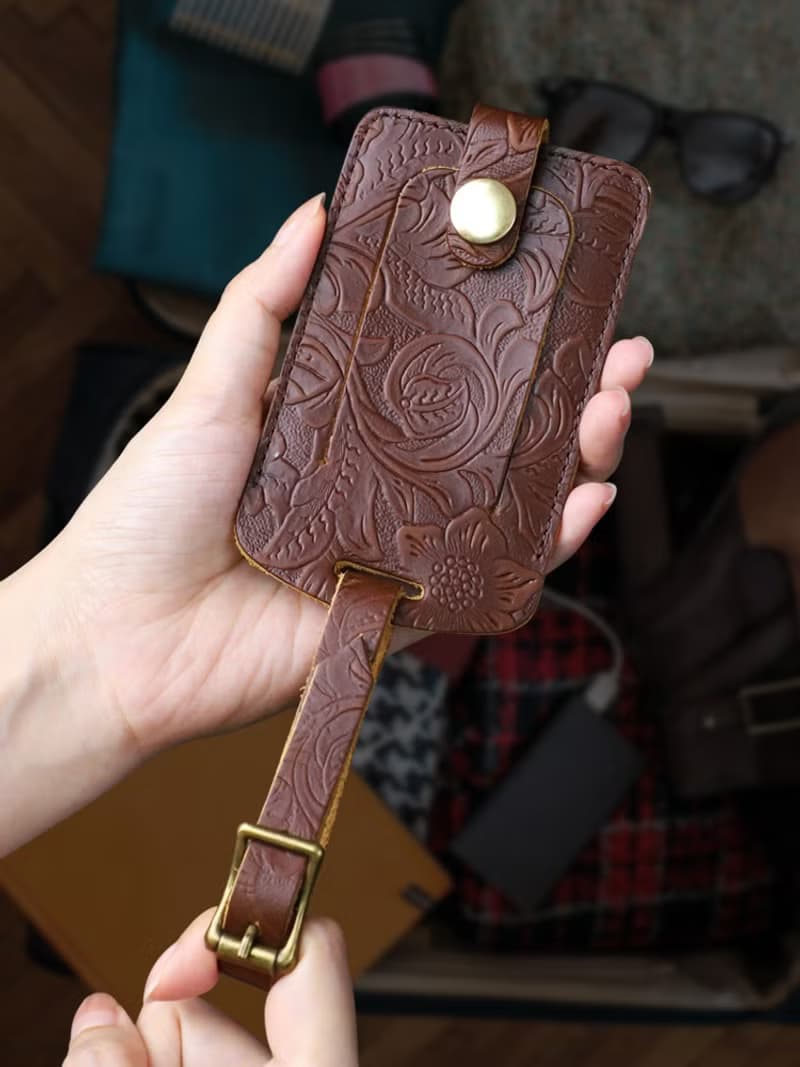 真皮行李吊牌 / 手工皮革行李吊牌