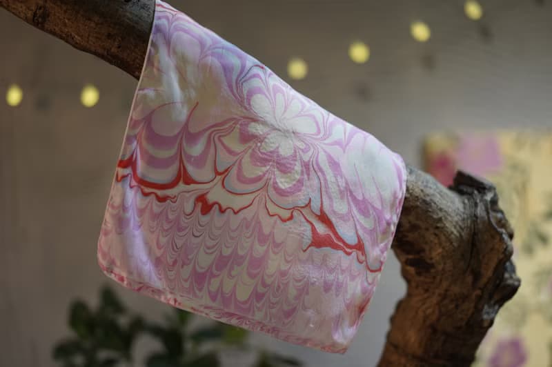 【體驗】IARTS【親子/成人】神奇水波畫 MARBLING ART 絲巾