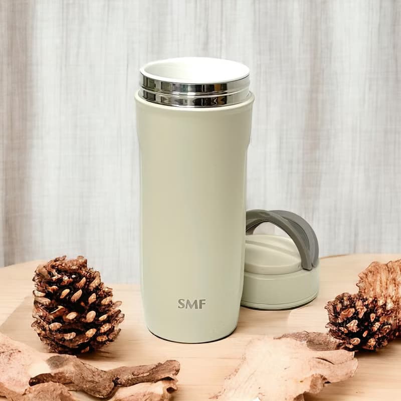 SMF陶瓷保溫杯【3升級享輕鬆】全瓷觸面款 530ml