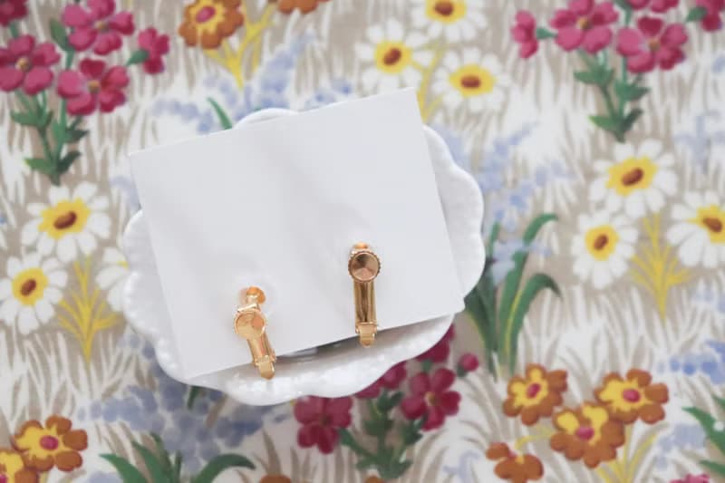 春意盎然的實り花束 / 捷克珠飾 ( 耳環 / 耳夾 )