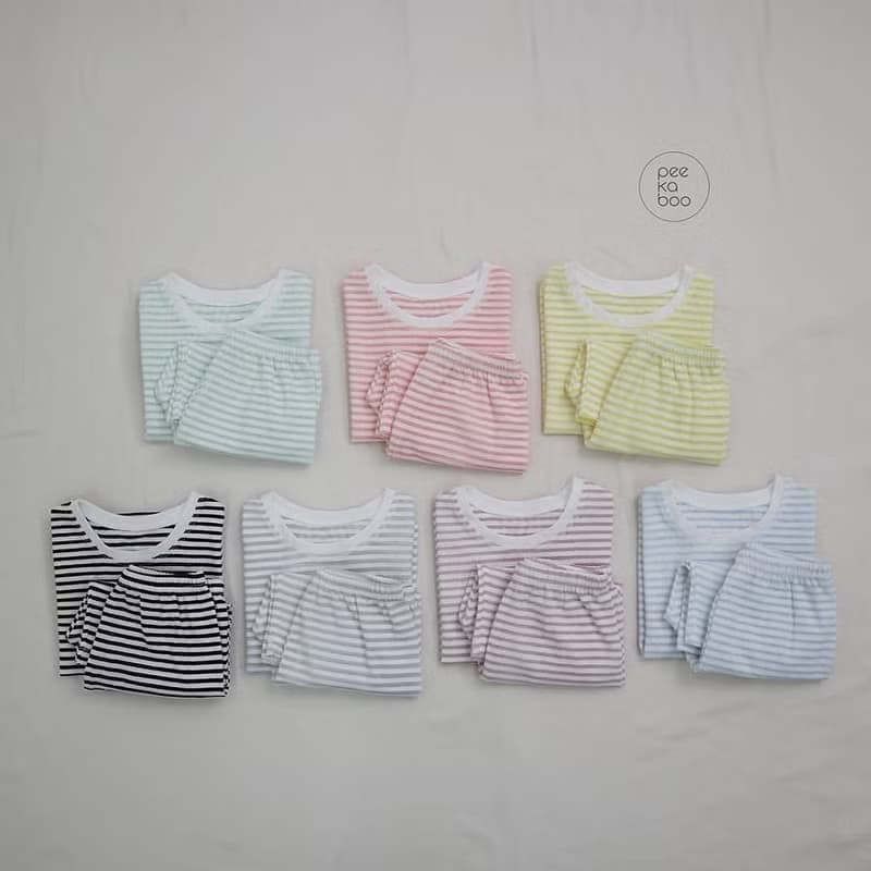 韓國透氣輕薄夏日清爽馬卡龍色居家服套裝 Macaron Set