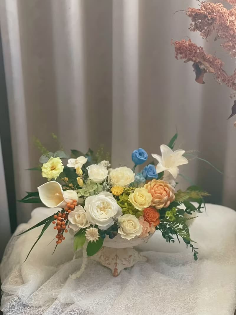 【永生花禮】春日遇見百合花禮/開幕花禮/升遷花禮/永生花禮