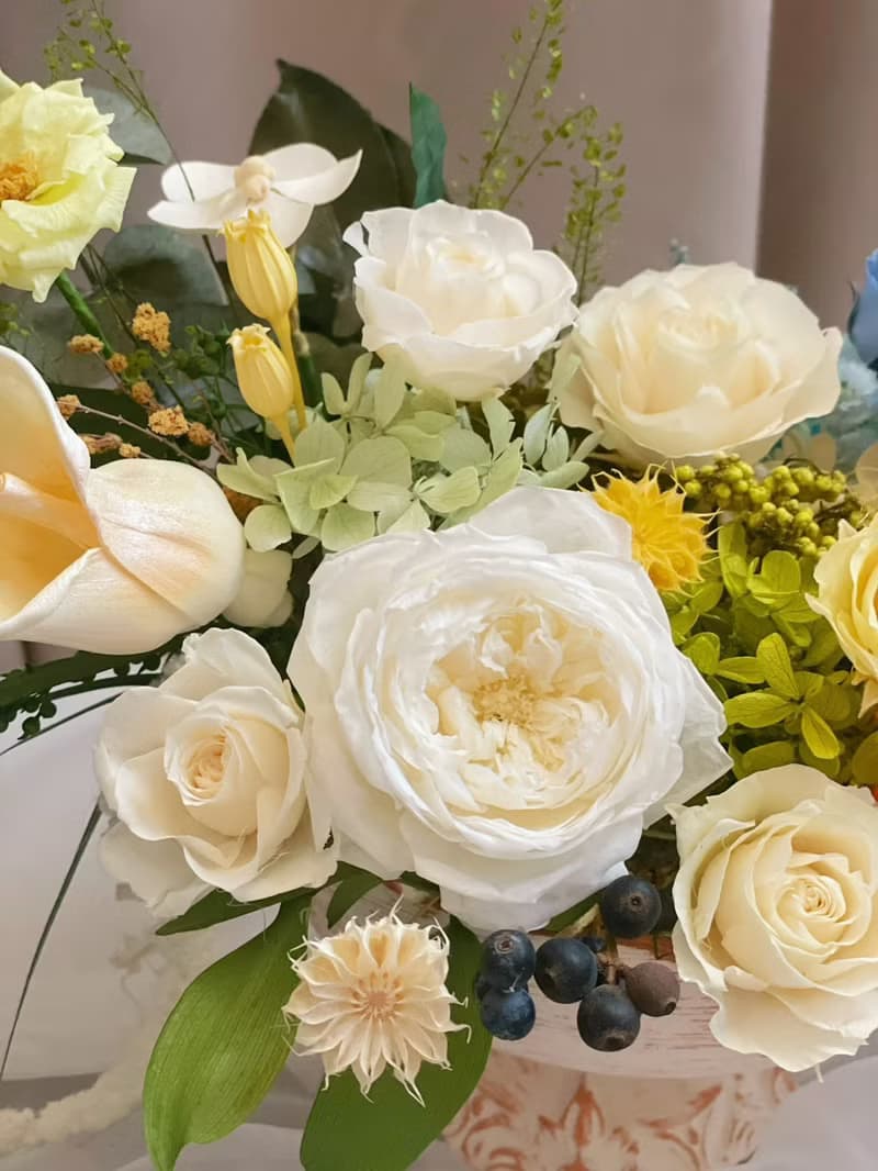 【永生花禮】春日遇見百合花禮/開幕花禮/升遷花禮/永生花禮