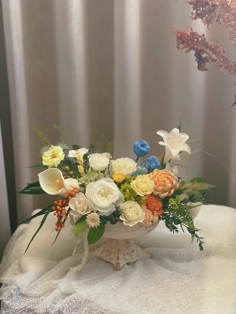 【永生花禮】春日遇見百合花禮/開幕花禮/升遷花禮/永生花禮