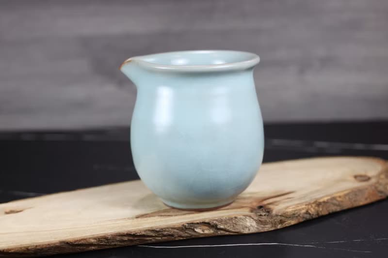 【送禮好物】300~340ml 汝窯 手拉坯 無把茶海 名家葉敏祥手作