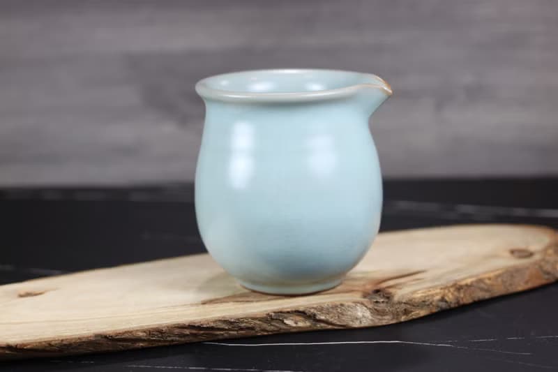 【送禮好物】300~340ml 汝窯 手拉坯 無把茶海 名家葉敏祥手作