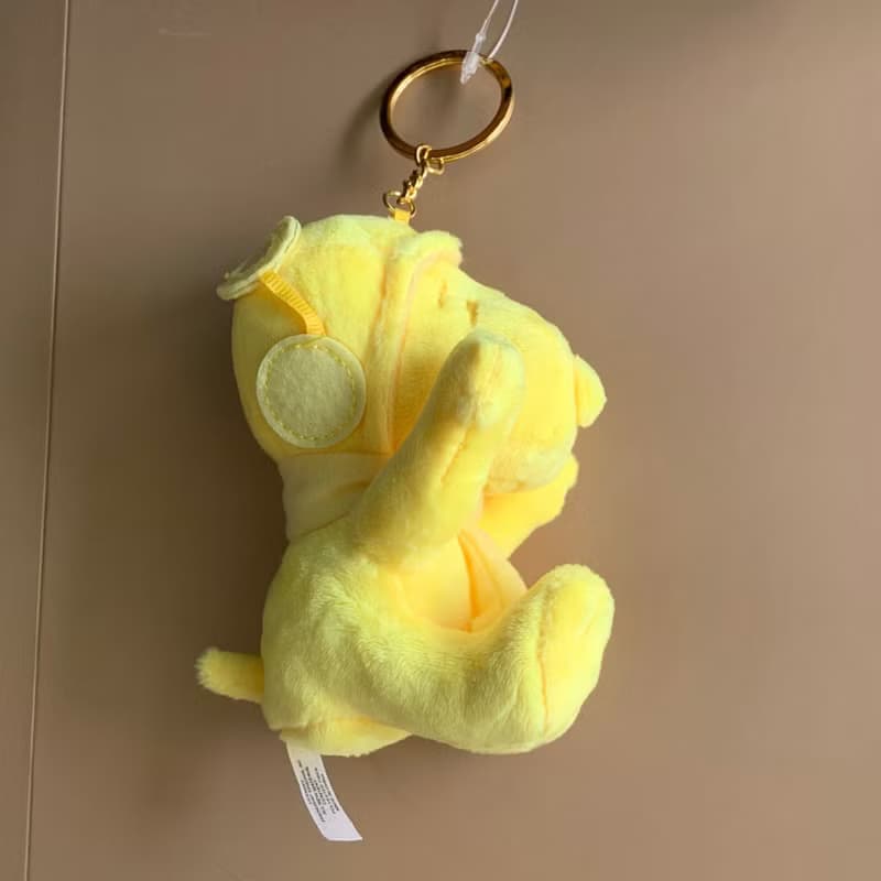 黃色 Snoopy 史努比鑰匙圈吊飾淺黃 史奴比包包掛飾吊飾