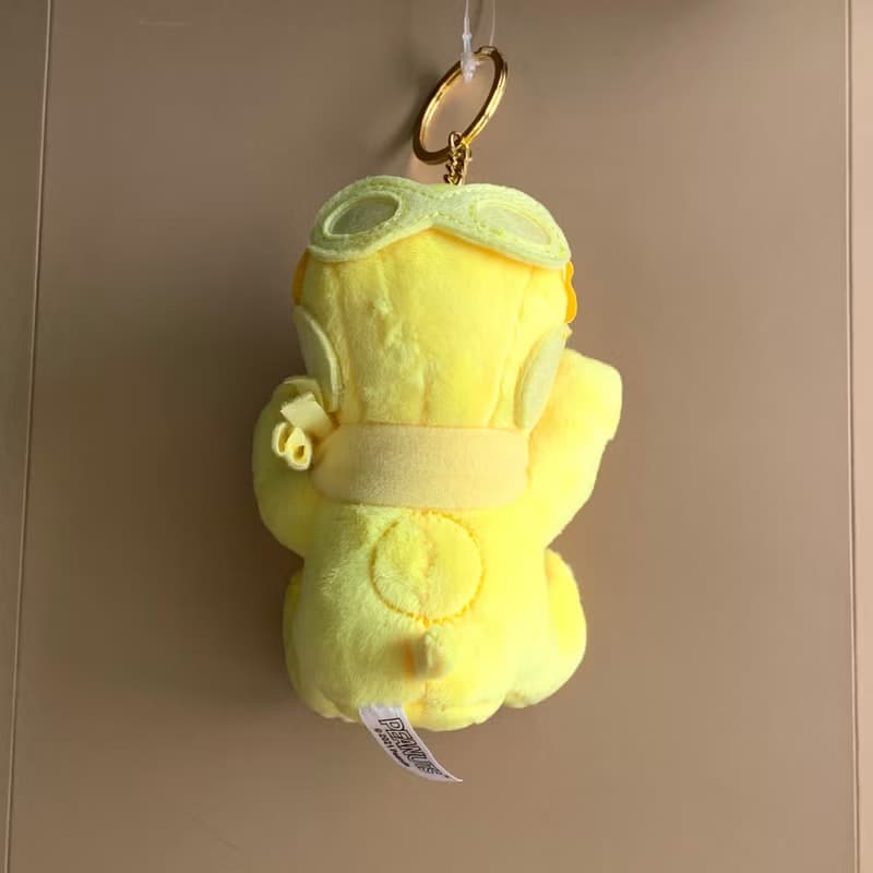 黃色 Snoopy 史努比鑰匙圈吊飾淺黃 史奴比包包掛飾吊飾