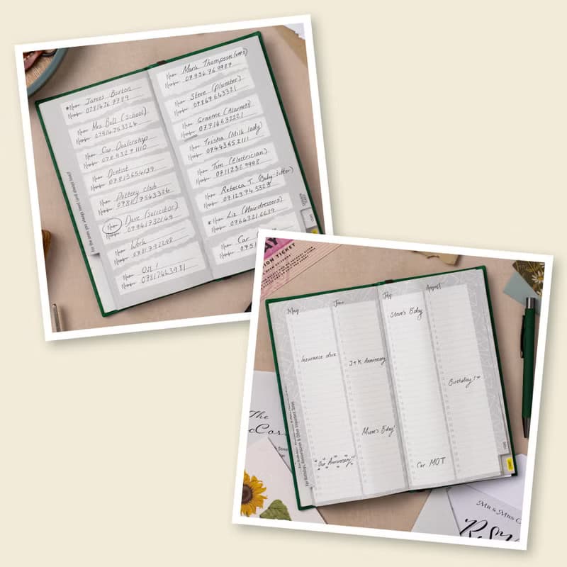 復古永恆記事本 英國IF文創進口同學簿通訊錄青春畢業禮物文具