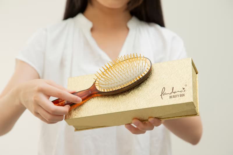 經典黃金梳  | 潘朵拉的美妝盒