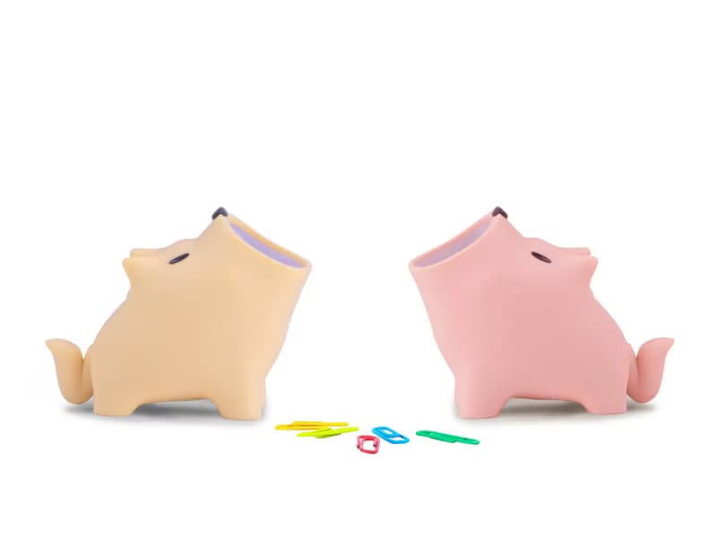 小小成對 | 阿嗚 Awu 雜物收納x2 | 桌面擺飾文具
