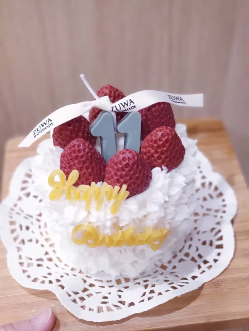 4吋蛋糕香氛蠟燭310g 15種香調選擇 | 生日禮物 耶誕禮物