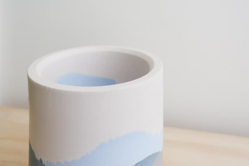 長腳的水泥盆(XL) -雲海山嵐