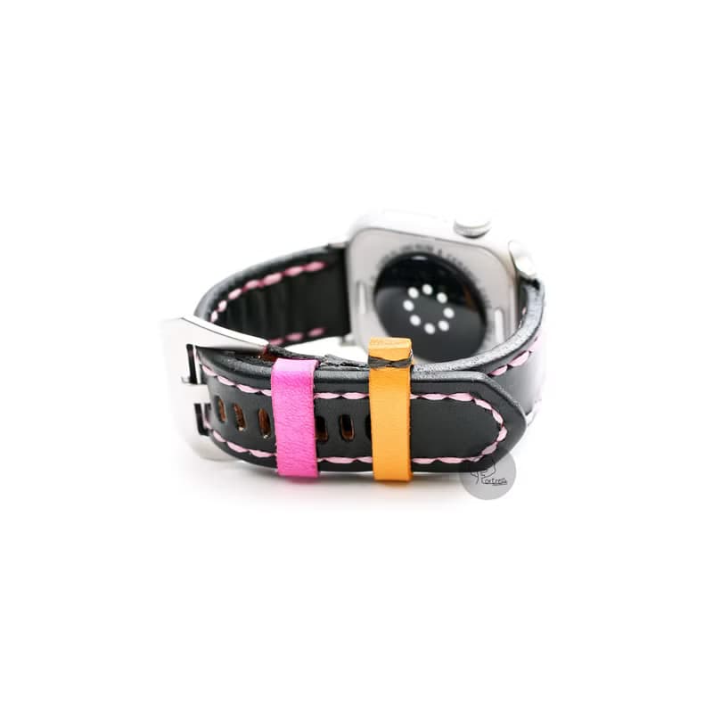 公主出任務。手工植鞣真皮錶帶