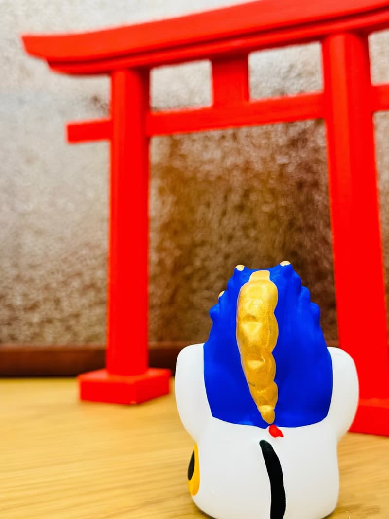 谷中堂 龍年限定 龍年招財貓