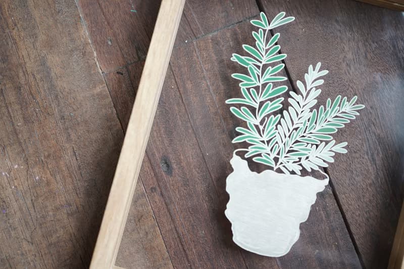 AHMLIFE 透明系 植物框 迷迭香 原作限量商品