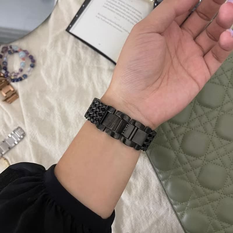 Apple Watch 多層次鏈條不鏽鋼金屬錶帶