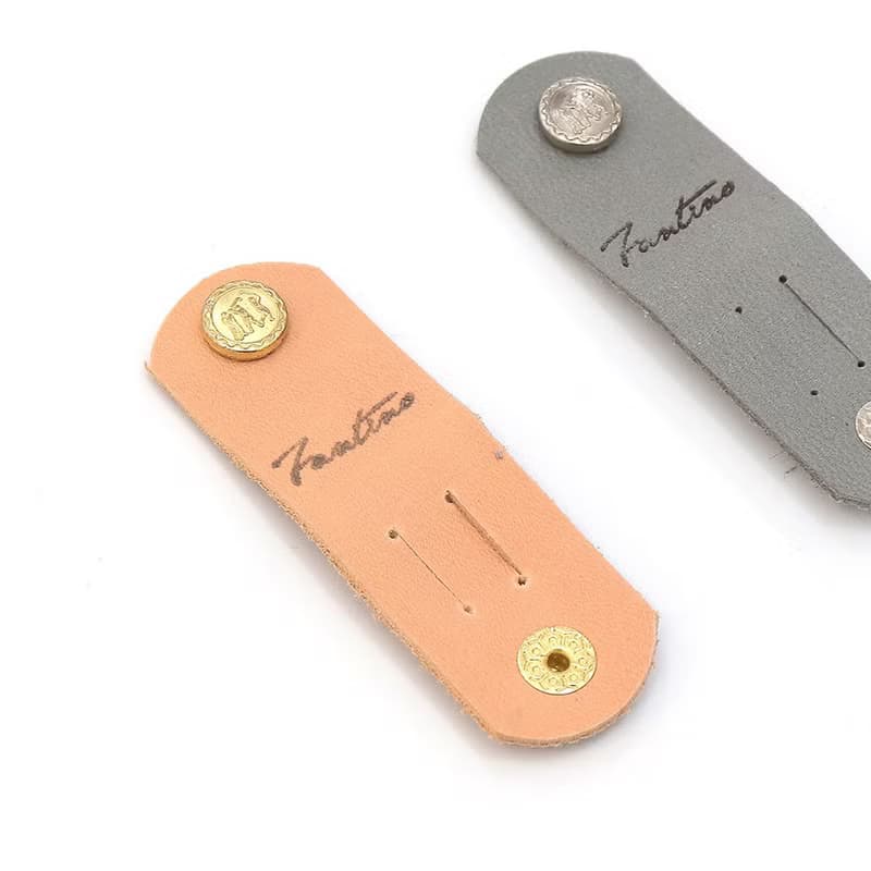 真皮皮革集線器兩入組(不挑色隨機出貨)/交換禮物