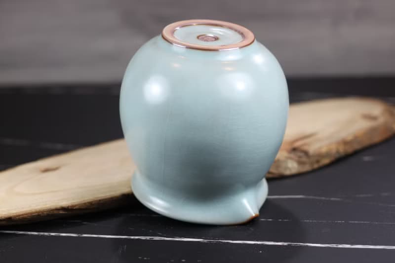 【送禮好物】360~400ml 汝窯無把 手拉坯 咖啡下壺 茶海 公道杯
