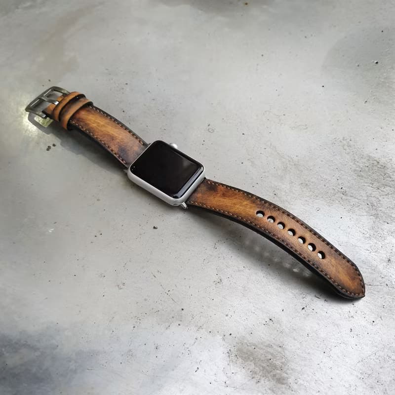 Vintage Apple Watch Band手工系列5系列4系列3系列2系列1