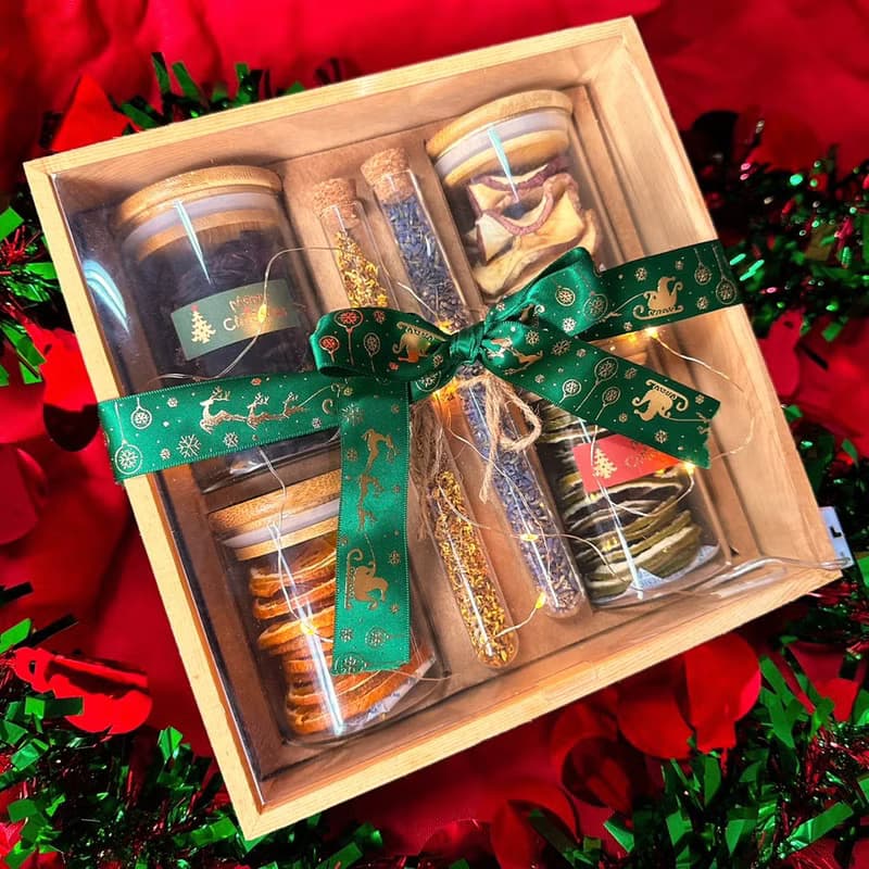 午後小食光│交換禮物 果乾水禮盒組