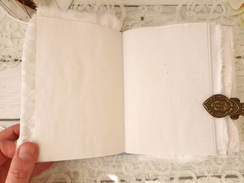Fairy Unicorn junk journal handmade blank Fantazy rainbow notebook fairytale