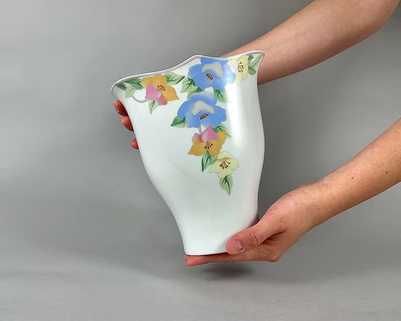 德國巴伐利亞舒曼阿茨伯格花卉設計的複古花瓶