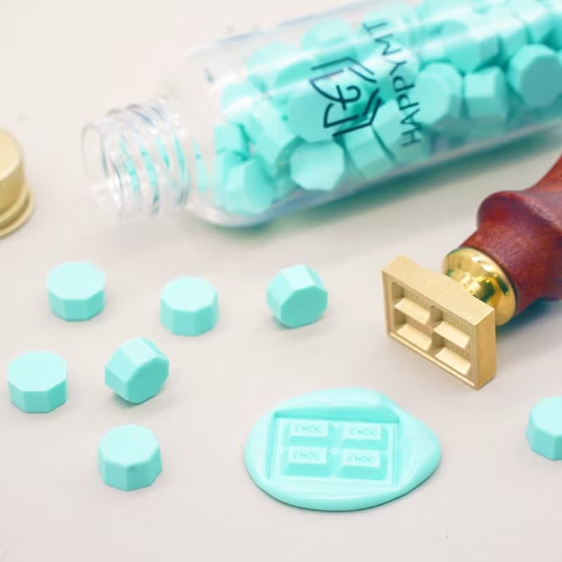 HAPPYMT火漆巧克力5件組-4色可選-加贈模具