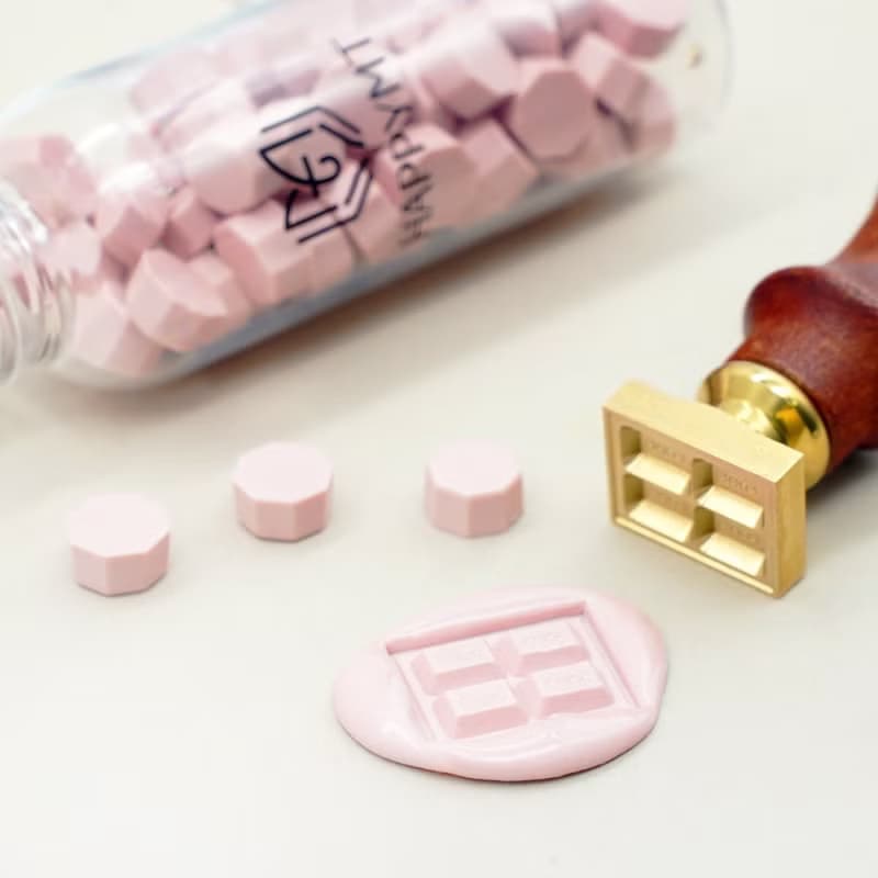 HAPPYMT火漆巧克力5件組-4色可選-加贈模具