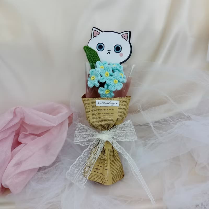 Forget-me-not 勿忘我 花束  情人節 生日禮物  畢業禮物 閨蜜