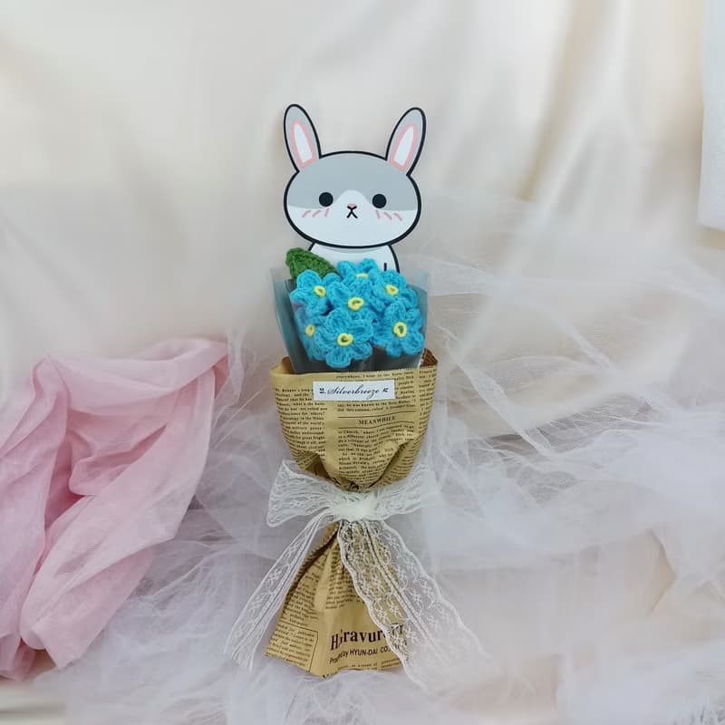 Forget-me-not 勿忘我 花束  情人節 生日禮物  畢業禮物 閨蜜