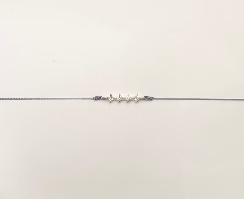 純銀 單鑽 連鑽 連賺 紅線手鍊 鋯石 婚禮 閨蜜 桃花 月老 發財