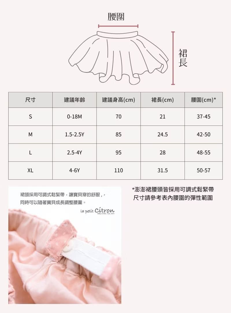 新品 小雲朵經典款澎澎裙禮盒 單裙平裝無盒 -香頌萌粉