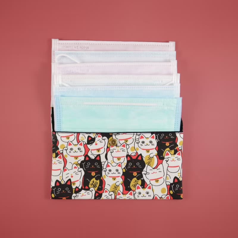 新年 招財喵喵 招財貓 布紅包袋 存摺袋 龍年紅包春聯