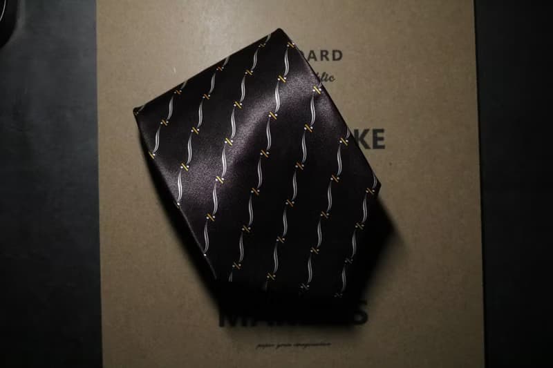 褐色龍鱗鏈紳士領帶復古情懷正裝商務necktie