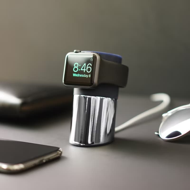 午夜星塵 - Apple Watch手錶充電座 星塵紅/午夜藍