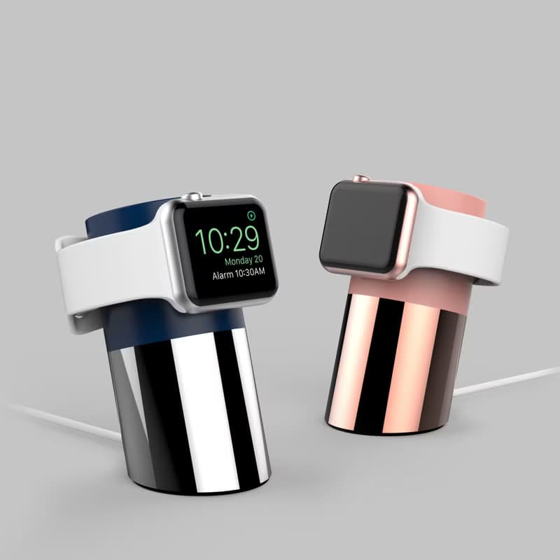午夜星塵 - Apple Watch手錶充電座 星塵紅/午夜藍
