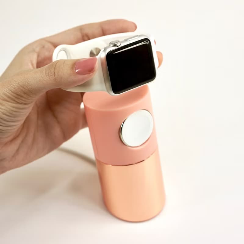 午夜星塵 - Apple Watch手錶充電座 星塵紅/午夜藍