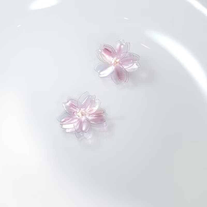 櫻花系列一/耳針/耳夾