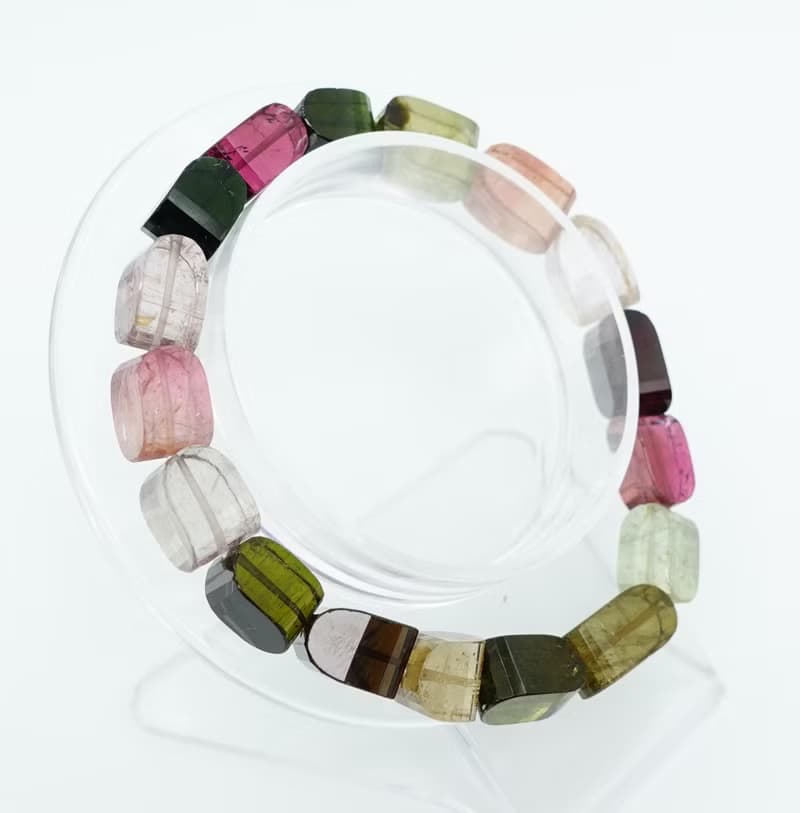 寶麗金珠寶-天然彩色碧璽手鍊