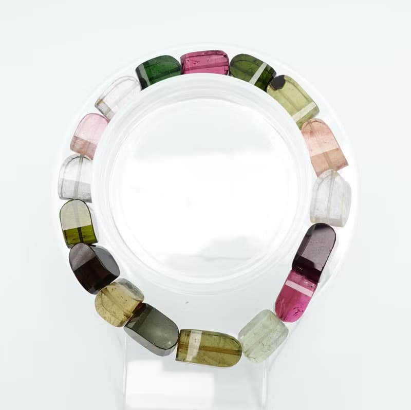 寶麗金珠寶-天然彩色碧璽手鍊