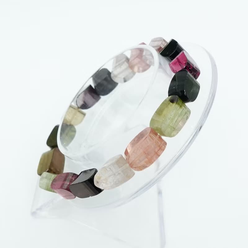 寶麗金珠寶-天然彩色碧璽手鍊
