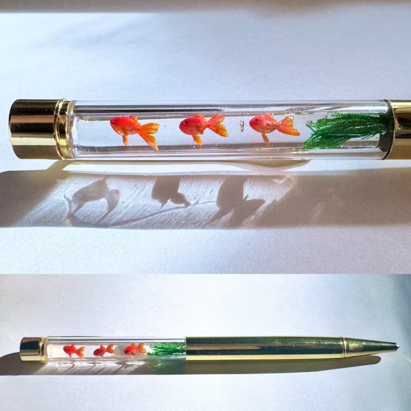 接單製作　原子筆　水族館　金魚