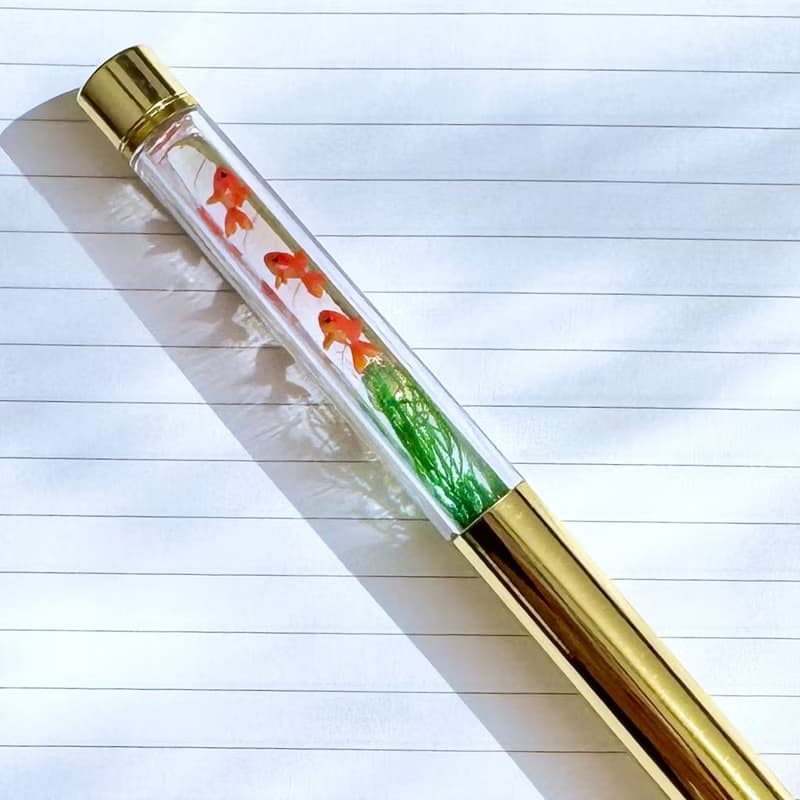 接單製作　原子筆　水族館　金魚