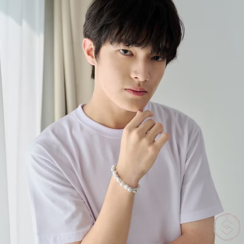 牧羊人 | 白松石 S925純銀 | 天然男款水晶手鍊