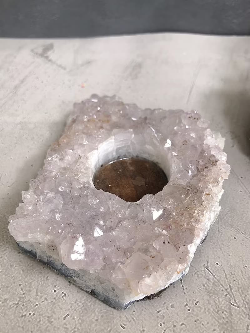 紫水晶燭台２個ㄧ組特惠組