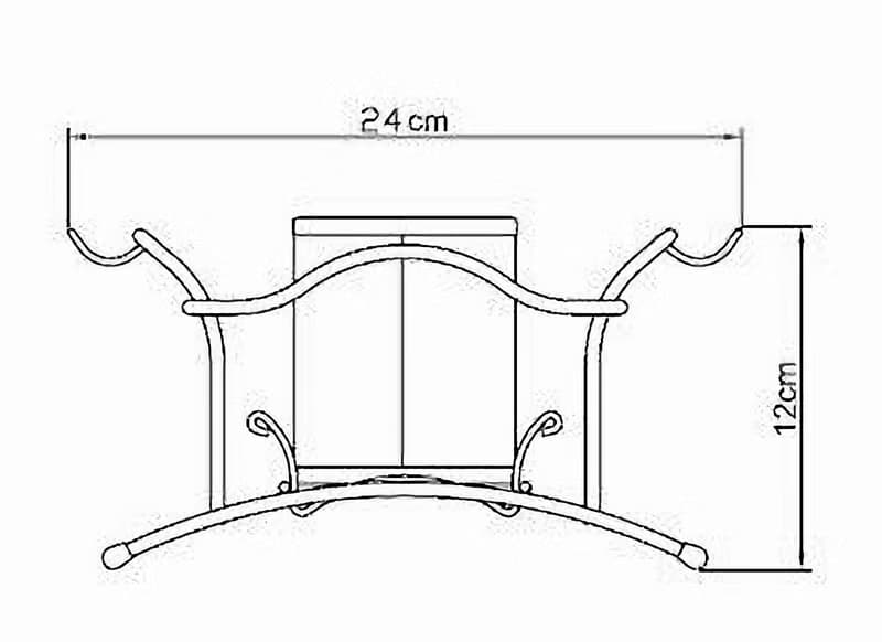 304不鏽鋼杯架　杯盤架　下午茶器具收納架　附筷子籃餐具籃