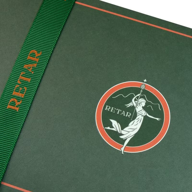 retar 波爾多紅條紋緞帶式長條絲巾復古髮帶腰帶桑蠶絲真絲圍巾