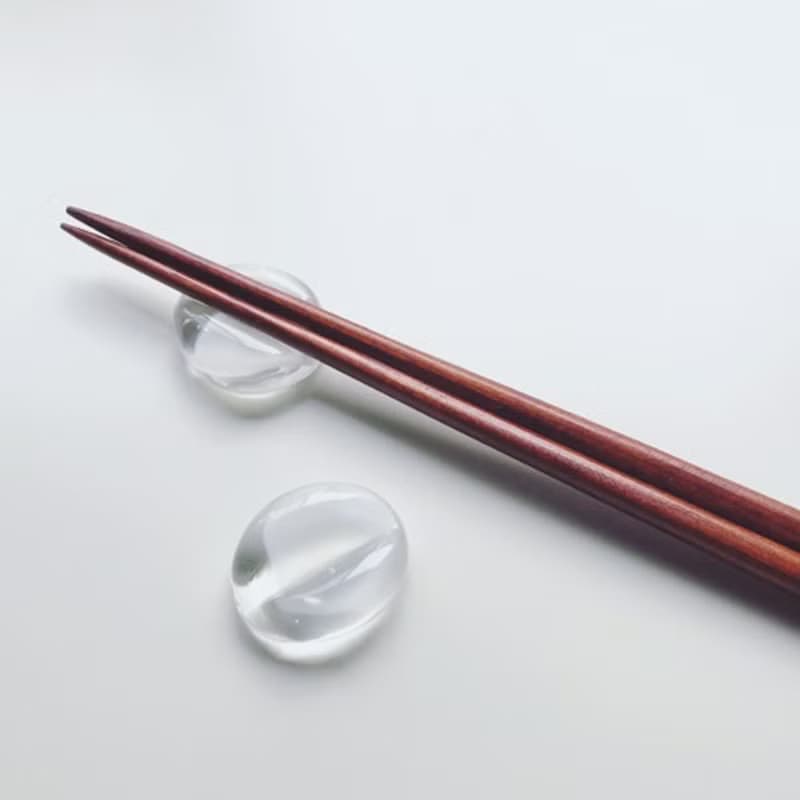 Chopstick rest for two / White Stone