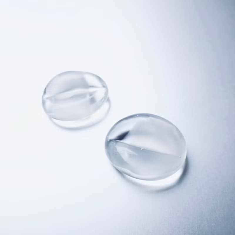 Chopstick rest for two / White Stone